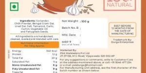 100 Gram Kothimeera Karam Powder