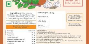 100 Gram Pudina Karam Powder