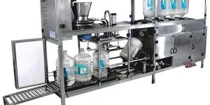 jar rinsing filling capping machine