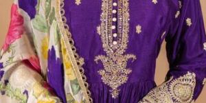 Ranas Purple Color Anarkali Suit