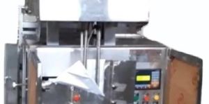 Single Line Zipper Pouch Pan Masala Packing Machine