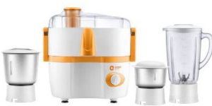 Aisha Plus 3 Jar Juicer Mixer Grinder 450W White