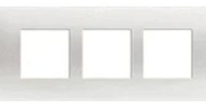 Combined White Cover Plate 6 M