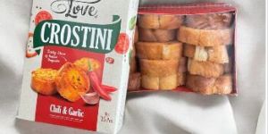 Chili 'n' Garlic Crostini