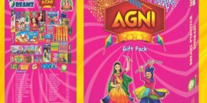Diwali Crackers Agni Gift Box 35items 2025