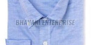 Mens Premium Cotton Formal Shirt with Button Down Collar