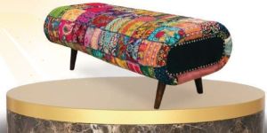 Printed Three Seater Sofa