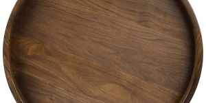 Round Ottoman Table Tray