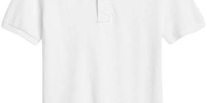 Mens White Polo T-shirts
