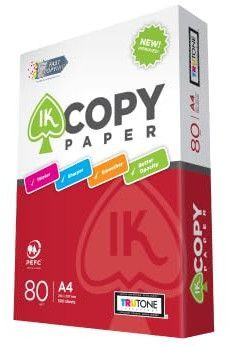 80 GSM Ik Copier A4 Size Paper