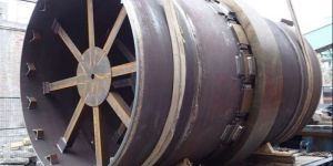 shell welded chair pad rotary kiln tyre