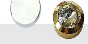 Brass Diamond Mirror Cap