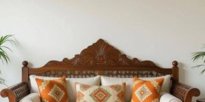 Hand Carved Wooden Sofa Set