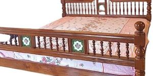 Antique Wooden Bed