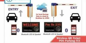 Wireless POS Parking Fee System