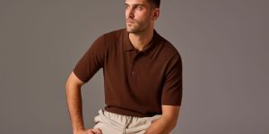 Relaxed Fit Polo Cotton T Shirt