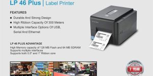 Tvs Lp46 Plus Barcode Printer