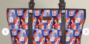 Abstract Stylish Tote Bag