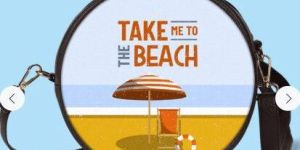 Take ME To The Beach Vegan Sling Bag