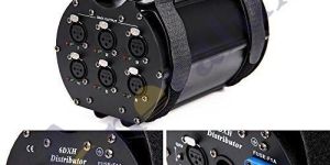 6 Way Dmx Round Splitter