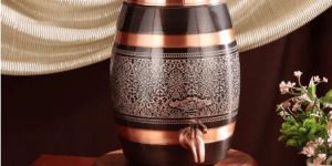 Pure Copper Dispenser Antique Itching Barrel