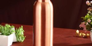 Pure Copper Water Bottle Matte Finish 900 Ml Leak Proof