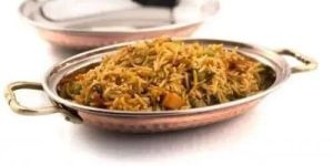 Rice Server Dish Copper Steel