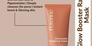 Glow Booster Radiance Face Mask with Vitamin C and Hyaluronic Acid