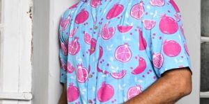 Anar Screenprint Mens Cotton Shirt