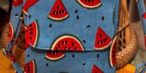 Blue Watermelon Sling Bags