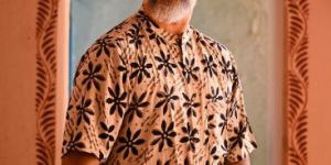 Floral Mens Cotton Shirt