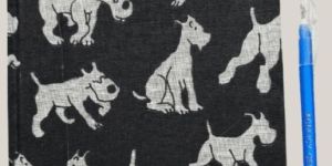 Snowy Screen Print Notebook