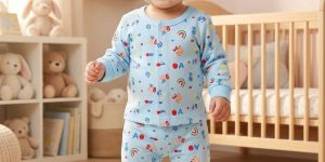 Baby Printed Cotton Night Suit