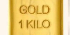 1kg 24k Pure Gold Bar