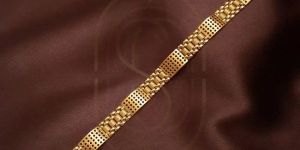 Casual Gold Men Bracelet