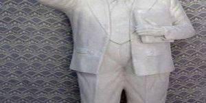 Dr B R Ambedkar White Statue