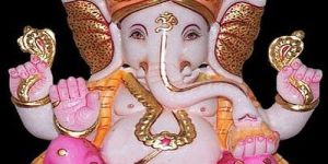Lord Ganesha Marble Statue