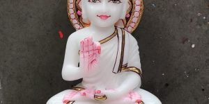Marble Goutam Swami Moorti