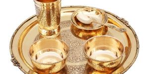 Brass Dinner Set