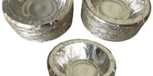 6 Inch 120 GSM Silver Coated Dona