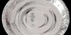 8 Inch 200 GSM Silver Layered Paper Plate