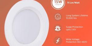 15W Round Conceal Panel Light