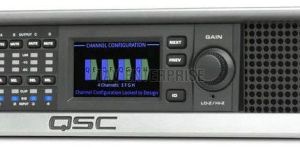 QSC 4 Channel Network Amplifier