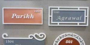 Acrylic Name Plate