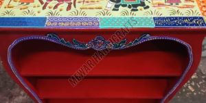 Hand Painted Wooden Bookshelf