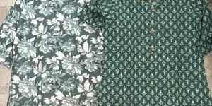 Printed Ladies Cotton Short Kurti