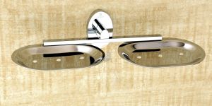 Oslo Brass Double Soap Dish