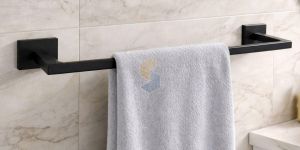 Prada Brass Black Towel Rod