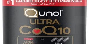 Qunol Ultra CoQ10 100mg Softgels- 3X Better Absorption Coenzyme Q10 Supplements -