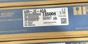 MR-JE-40A Mitsubishi AC Servo Amplifier